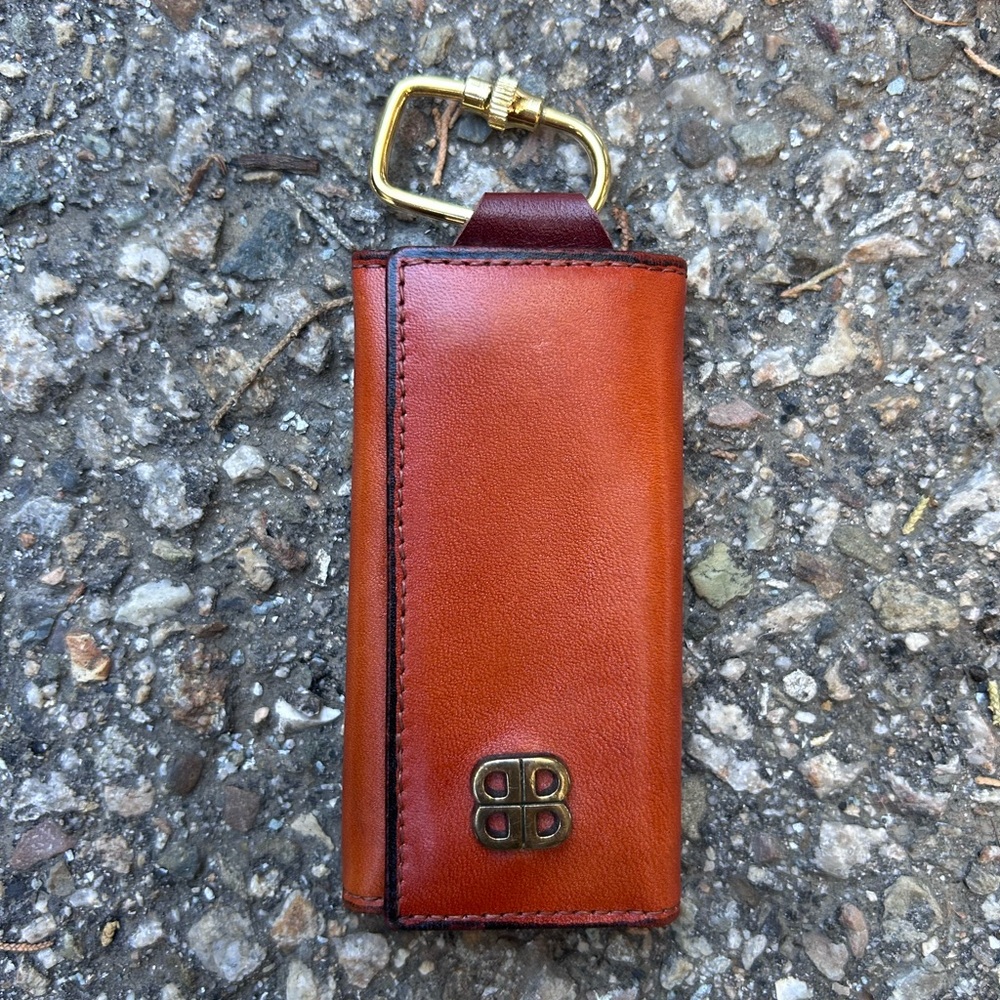 Bosca Leather Key Holder